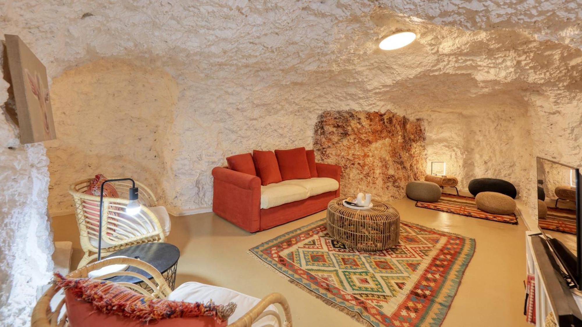 White Cliffs Accommodation -Daybreak Dugout - Unique Cave House Ngoại thất bức ảnh